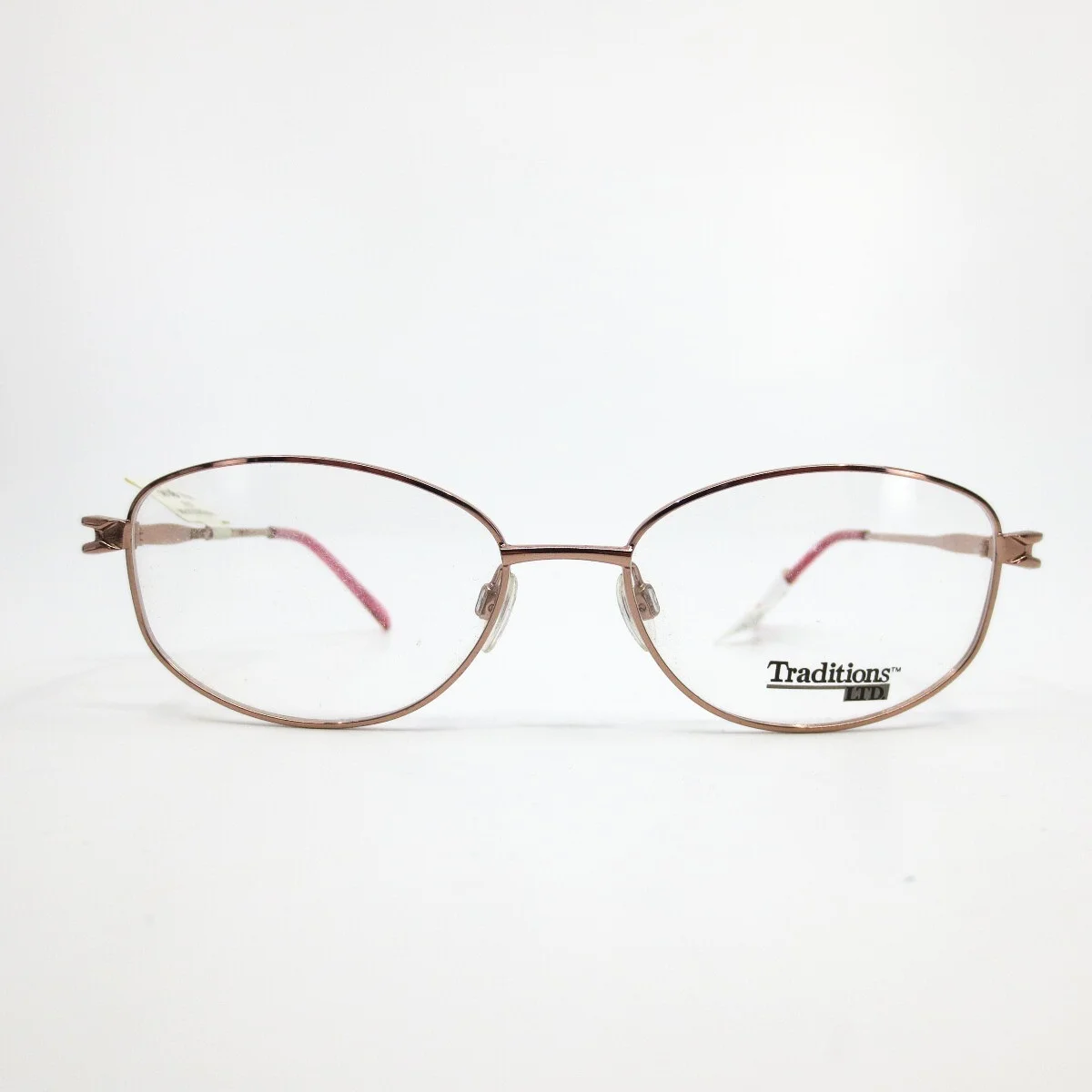 Traditions T 02 COL 30 Pink Round Oval Full Rim Glasses Frames 52[]16 135 mm