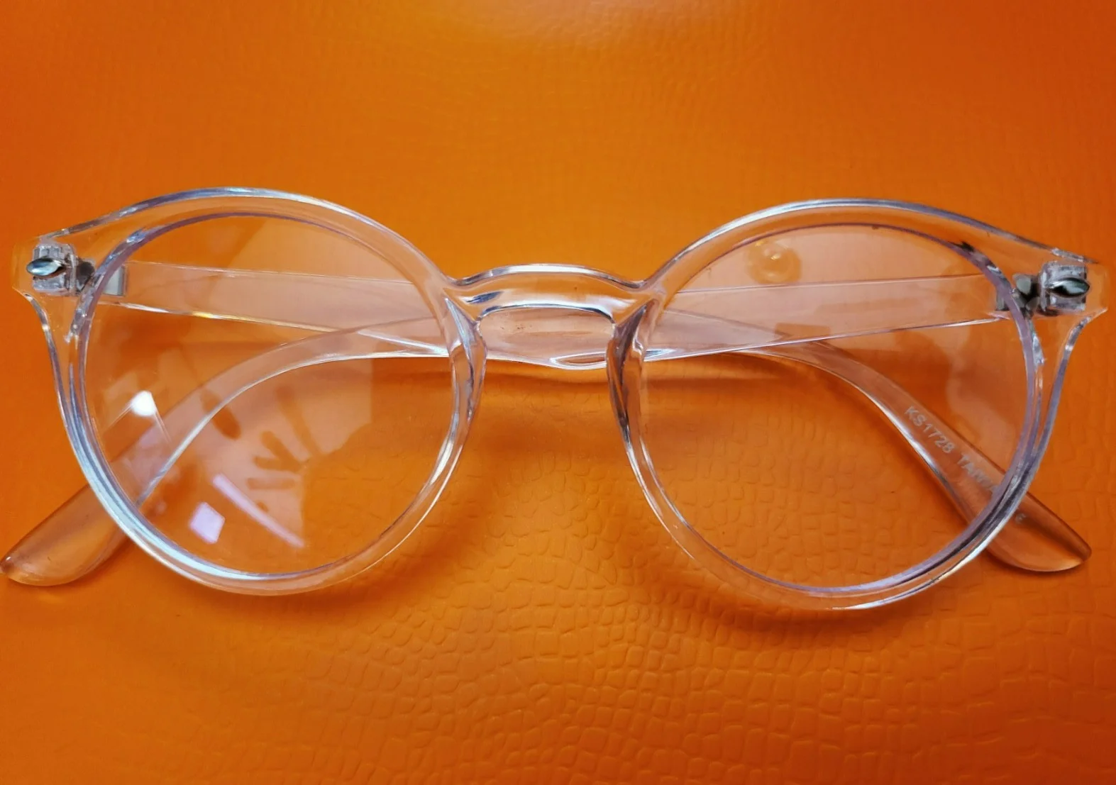 Traditions T 02 COL 30 Pink Round Oval Full Rim Glasses Frames 52[]16 135 mm 4